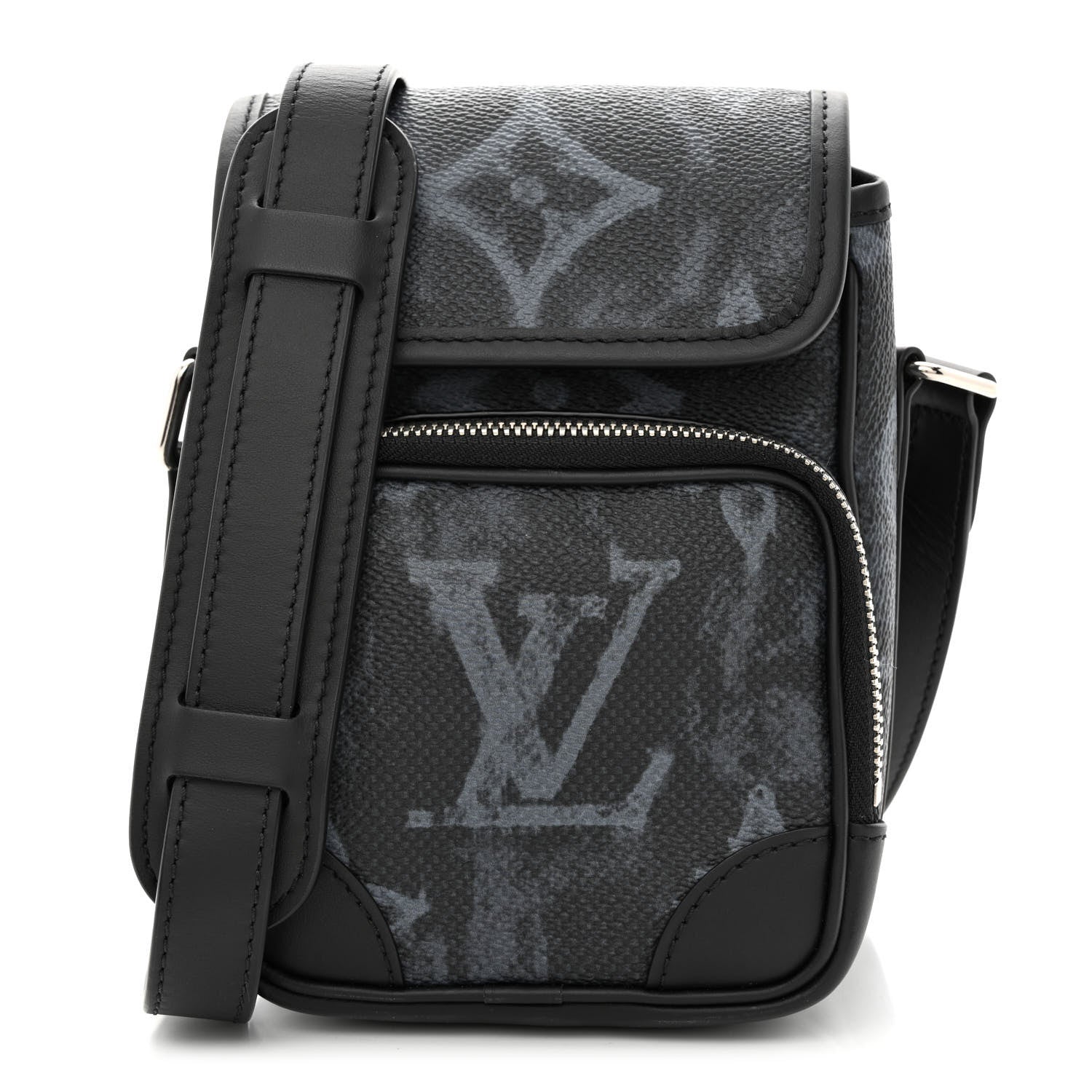 Louis Vuitton Monogram Pastel Nano Amazone Messenger Black 1 of 11