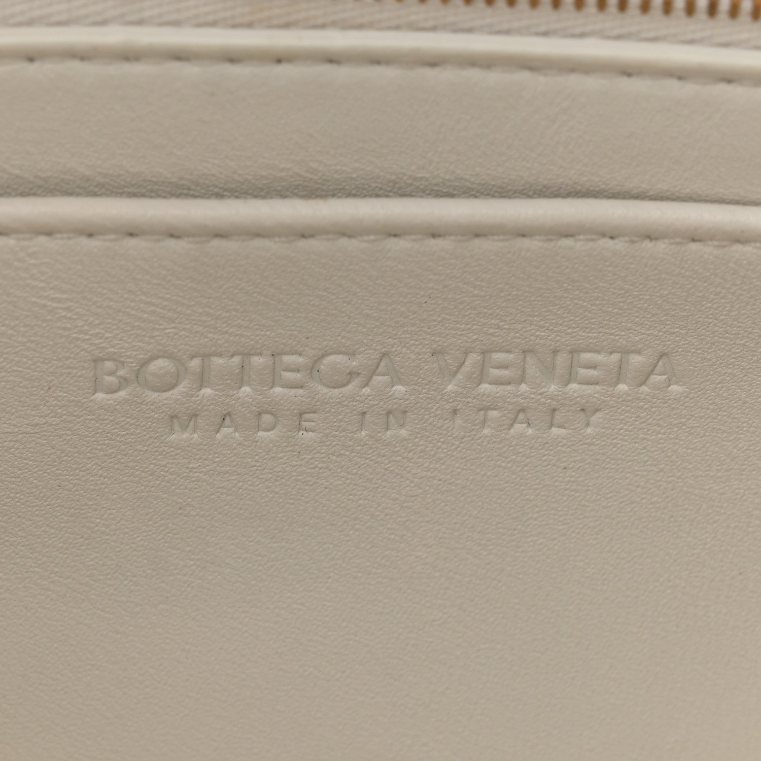 Bottega Veneta Nappa Intrecciato Small East West Andiamo Shoulder Bag White 7 of 12