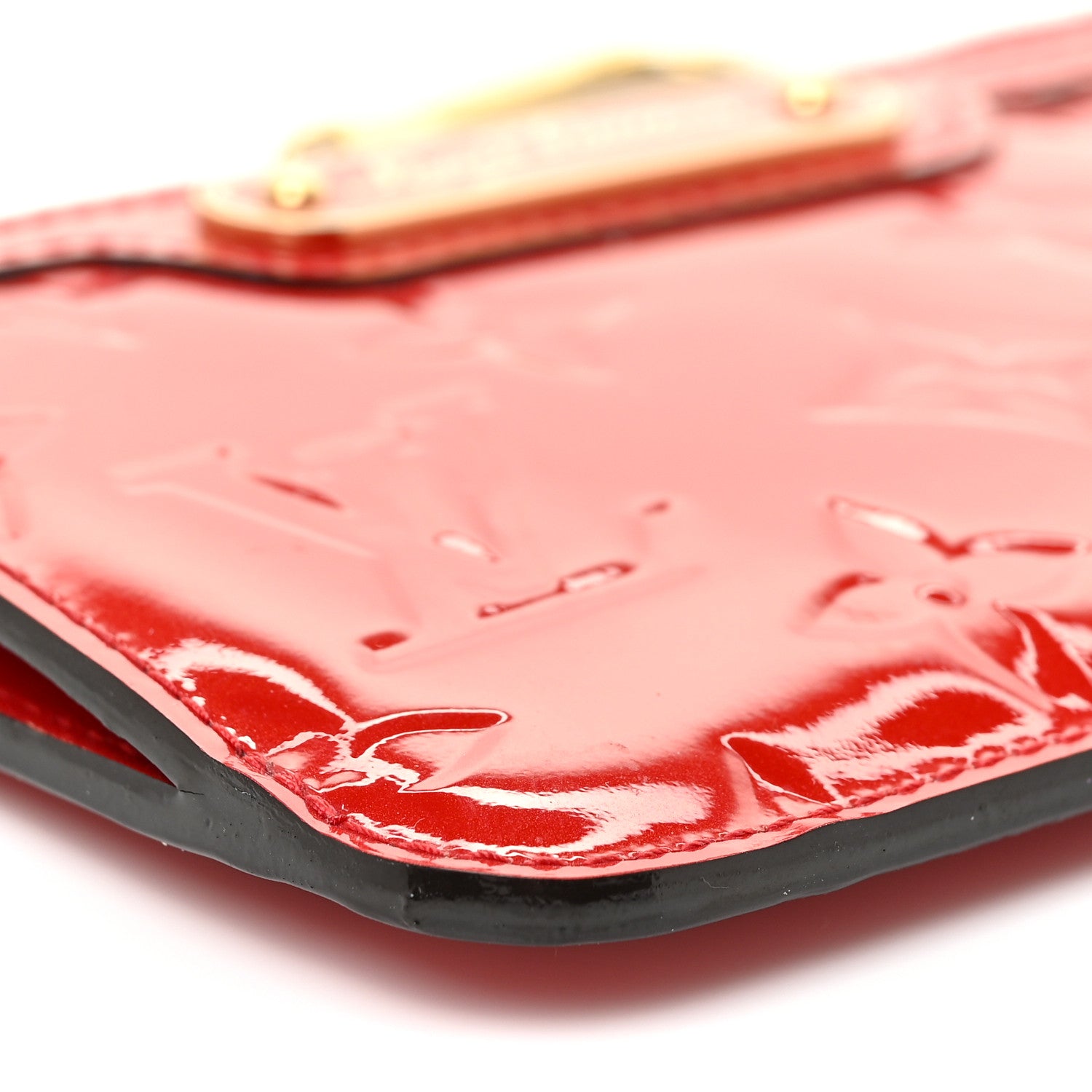 Louis Vuitton Vernis Key Pouch Cherry 8 of 19