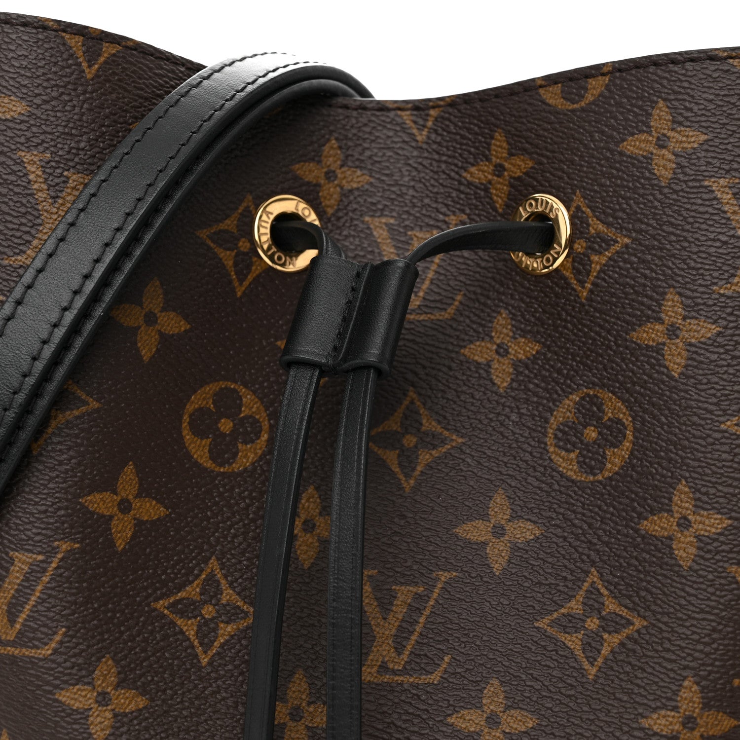 Louis Vuitton Monogram Neonoe MM Black 7 of 9