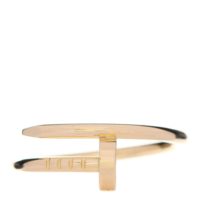 Cartier 18K Yellow Gold Small Juste Un Clou Ring 53 6.25 1 of 6