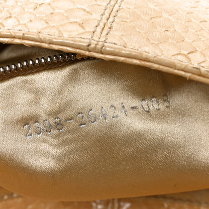 Fendi Snakeskin Baguette Beige 7 of 11