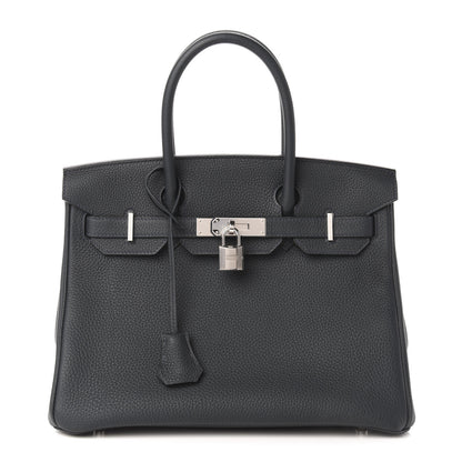 Hermes Togo Birkin 30 Vert Rousseau 1 of 11