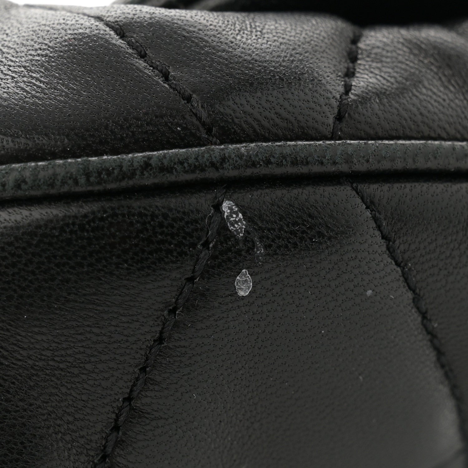 Saint Laurent Lambskin Quilted Le 57 Diamond Shoulder Bag Black 13 of 14