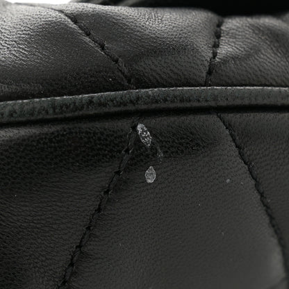 Saint Laurent Lambskin Quilted Le 57 Diamond Shoulder Bag Black 13 of 14