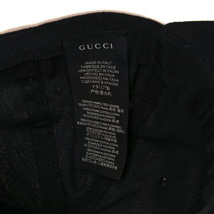 Gucci Gabardine Gucci Headband Baseball Hat M Black 8 of 9
