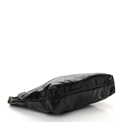 Chanel Shiny Calfskin Quilted Chanel 22 Black 5 of 11
