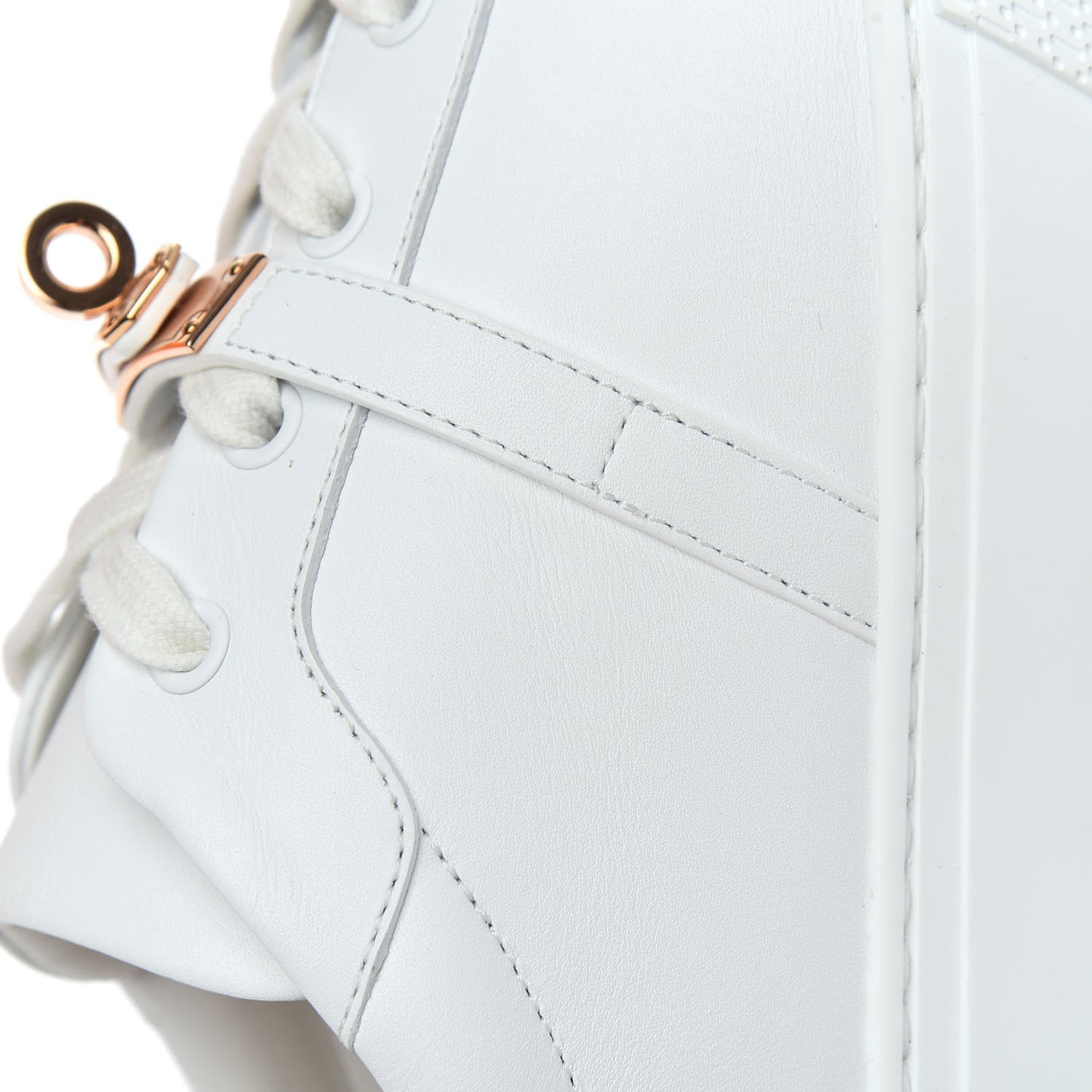 Calfskin Day Sneakers 40 White