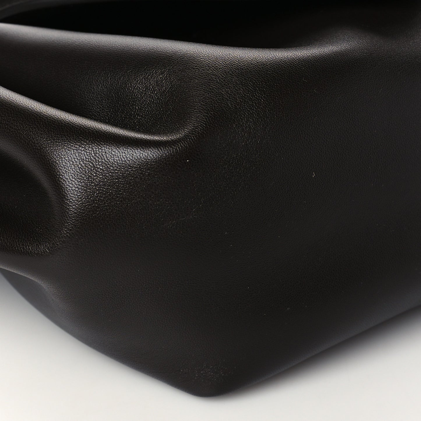 Lambskin Small Beak Triangle Flap Shoulder Bag Fondant