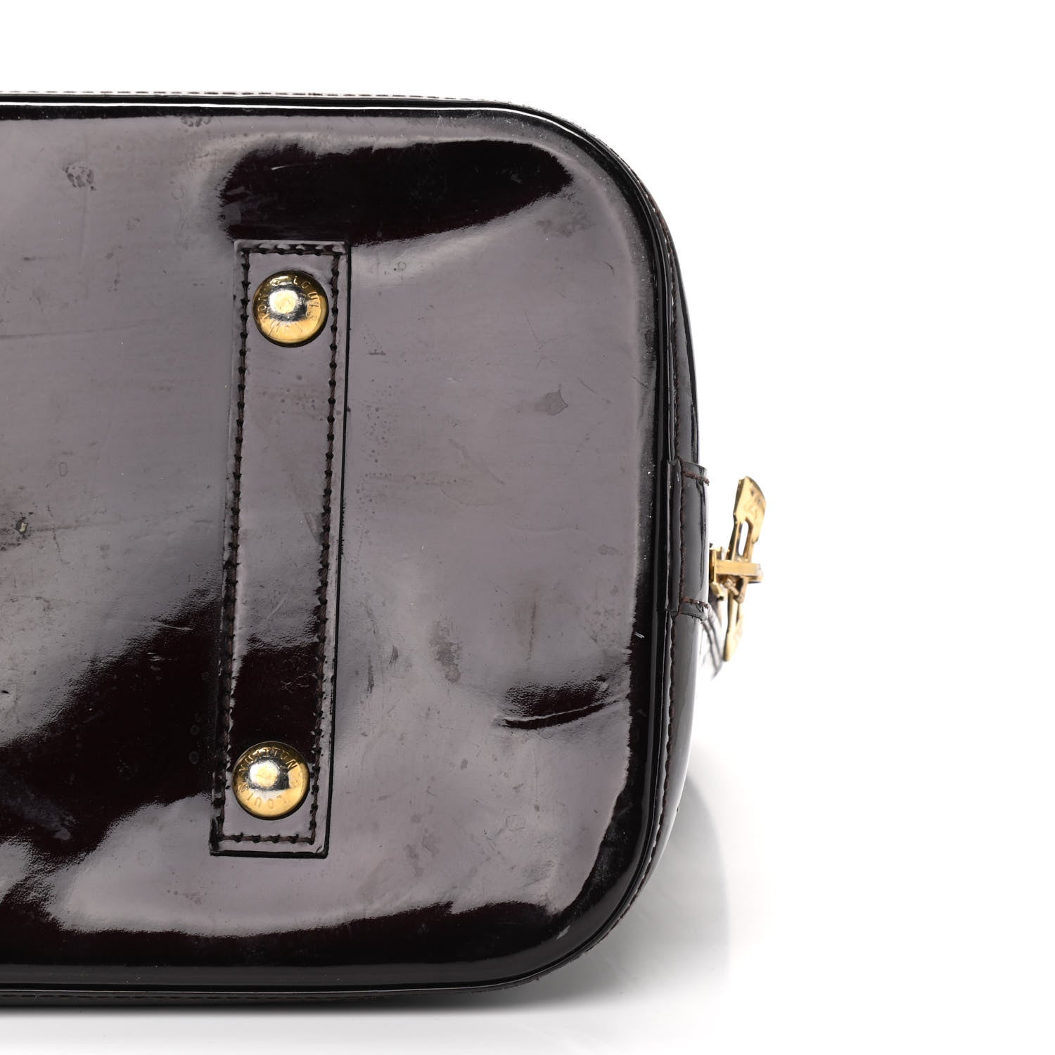 Louis Vuitton Vernis Alma GM Amarante 10 of 10