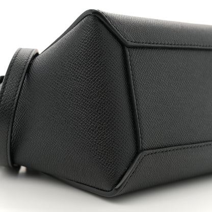 Celine Grained Calfskin Nano Belt Bag Black 8 of 9