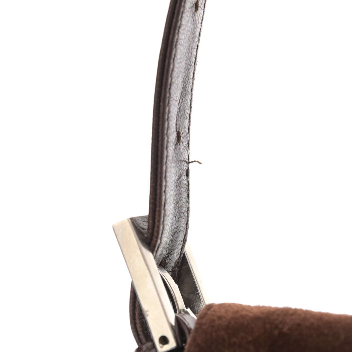 Suede Baguette Brown
