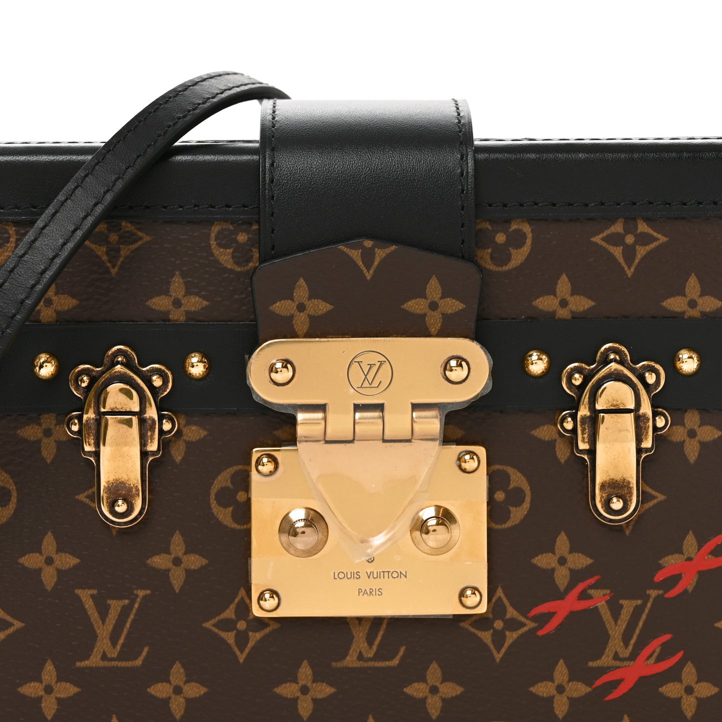 Monogram Petite Malle Black