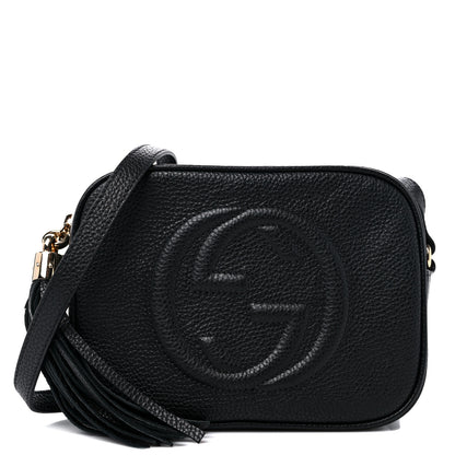 Gucci Pebbled Calfskin Small Soho Disco Bag Black 1 of 8