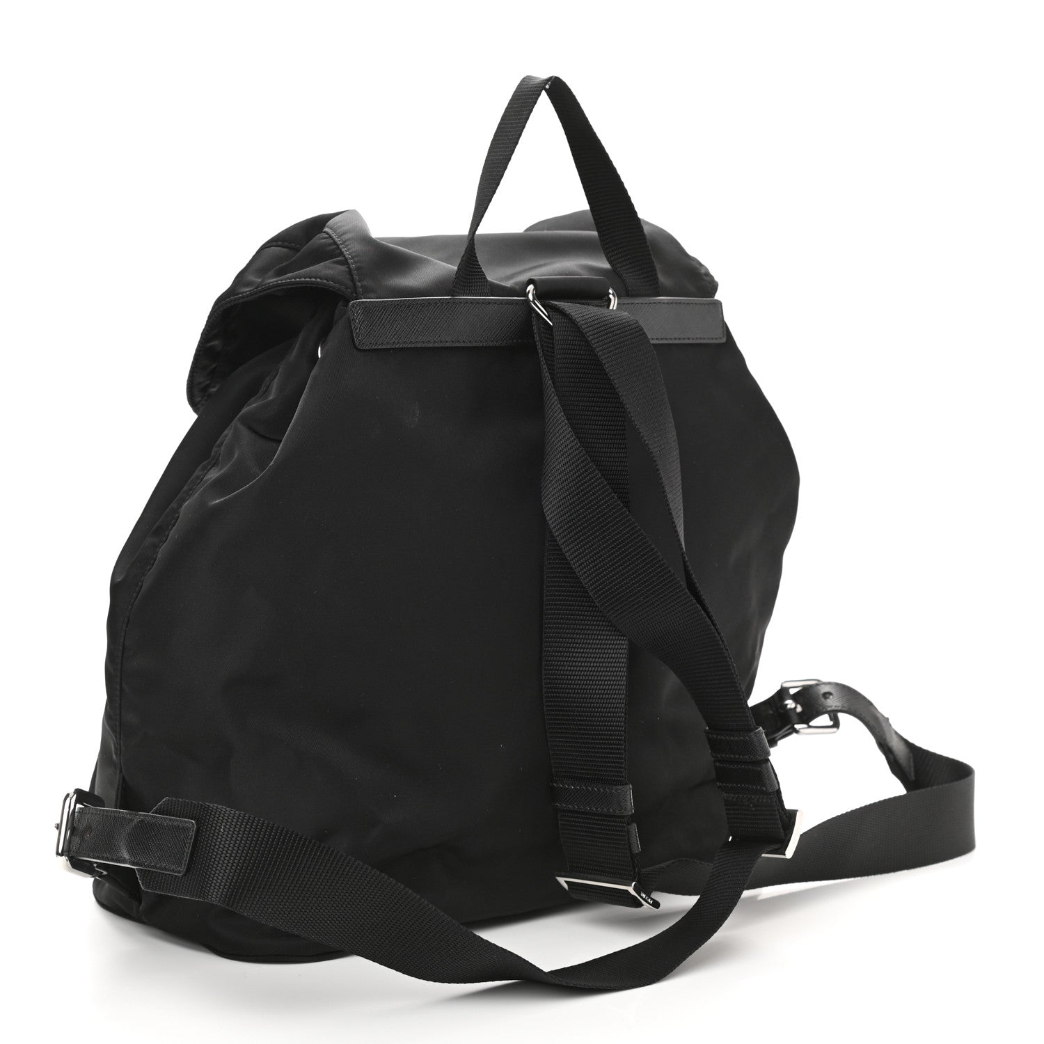 Prada Nylon Vela Large Backpack Black 3 of 10