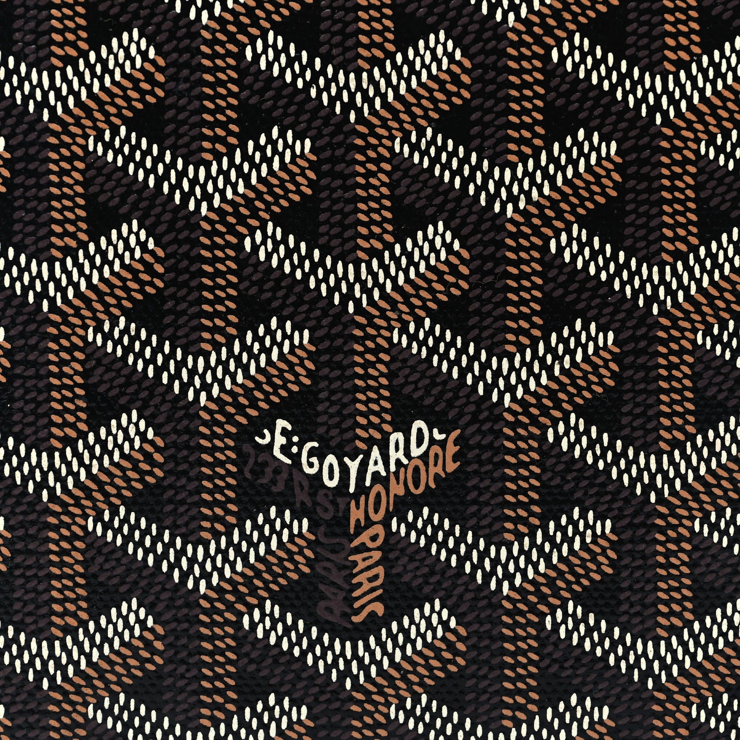 Goyardine Long Bi-Fold Wallet Black