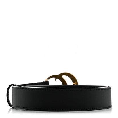 Gucci Calfskin Double G 30mm Belt 90 36 Black 2 of 6