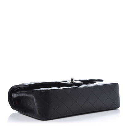 Chanel Lambskin Quilted Medium Double Flap Black 4 of 21
