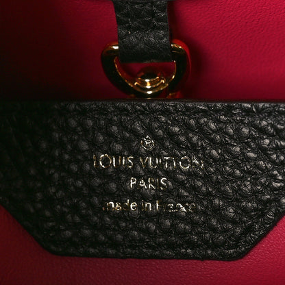 Louis Vuitton Taurillon Capucines BB Black 6 of 8