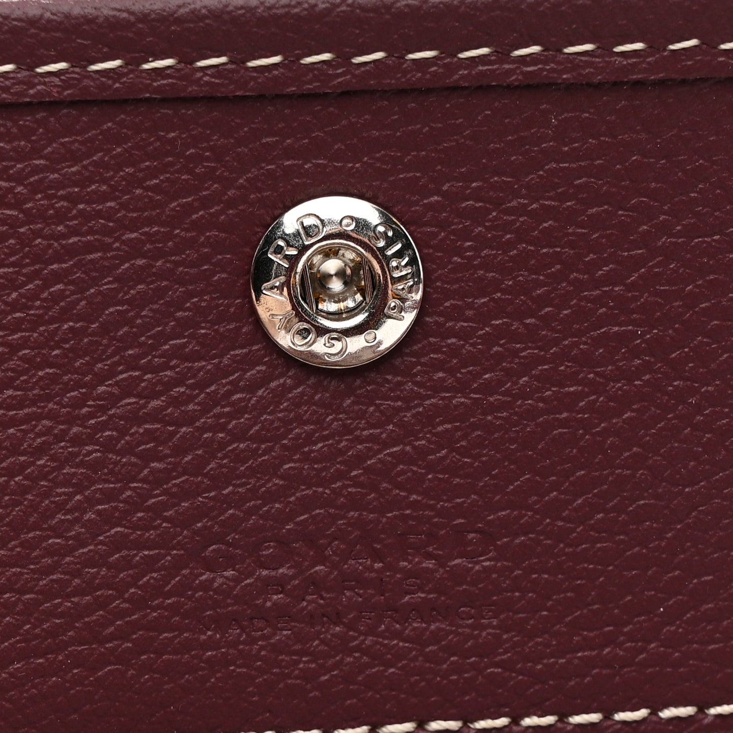 Goyardine Boheme Hobo Burgundy