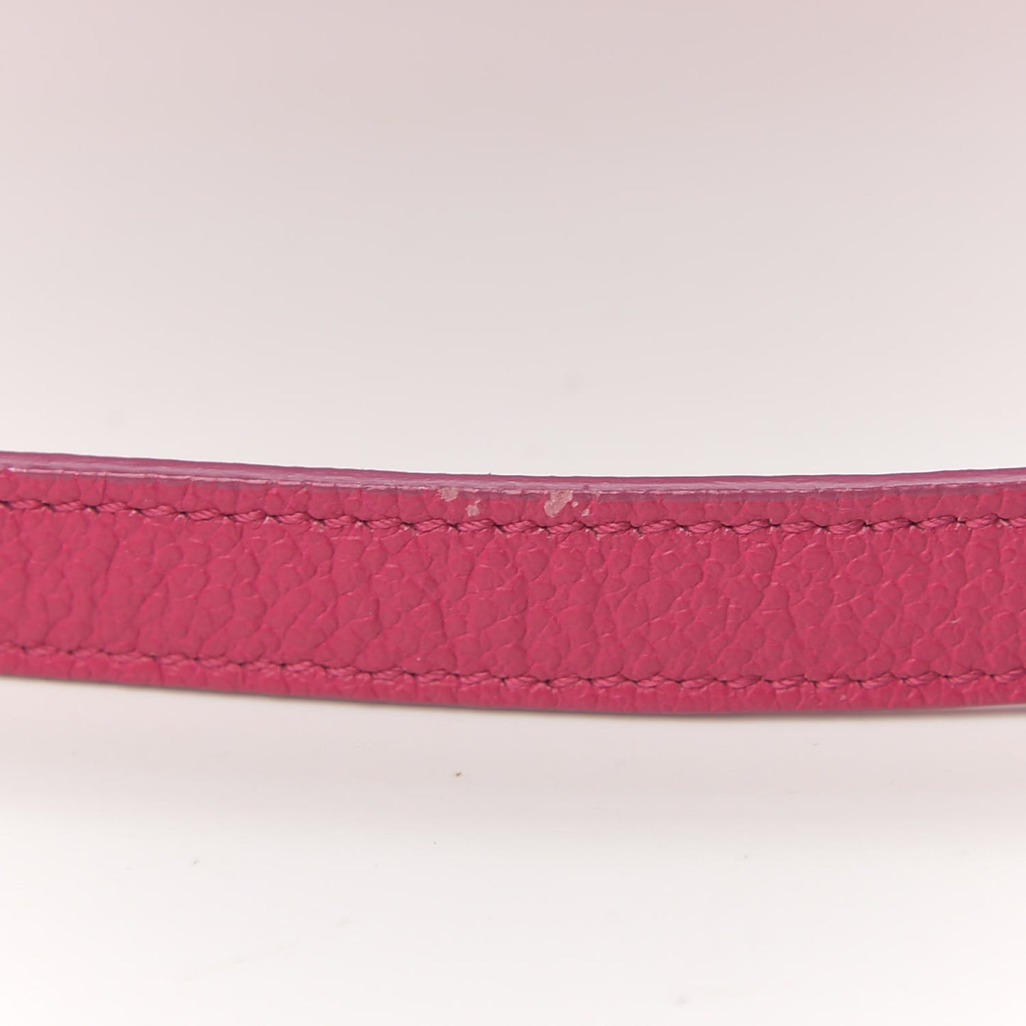 Grained Calfskin Baby Sac De Jour Lipstick Fuchsia