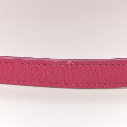 Saint Laurent Grained Calfskin Baby Sac De Jour Lipstick Fuchsia 15 of 15