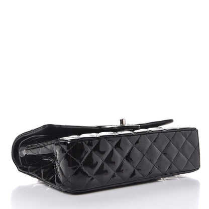 Chanel Patent Quilted Medium Double Flap Black 4 of 7