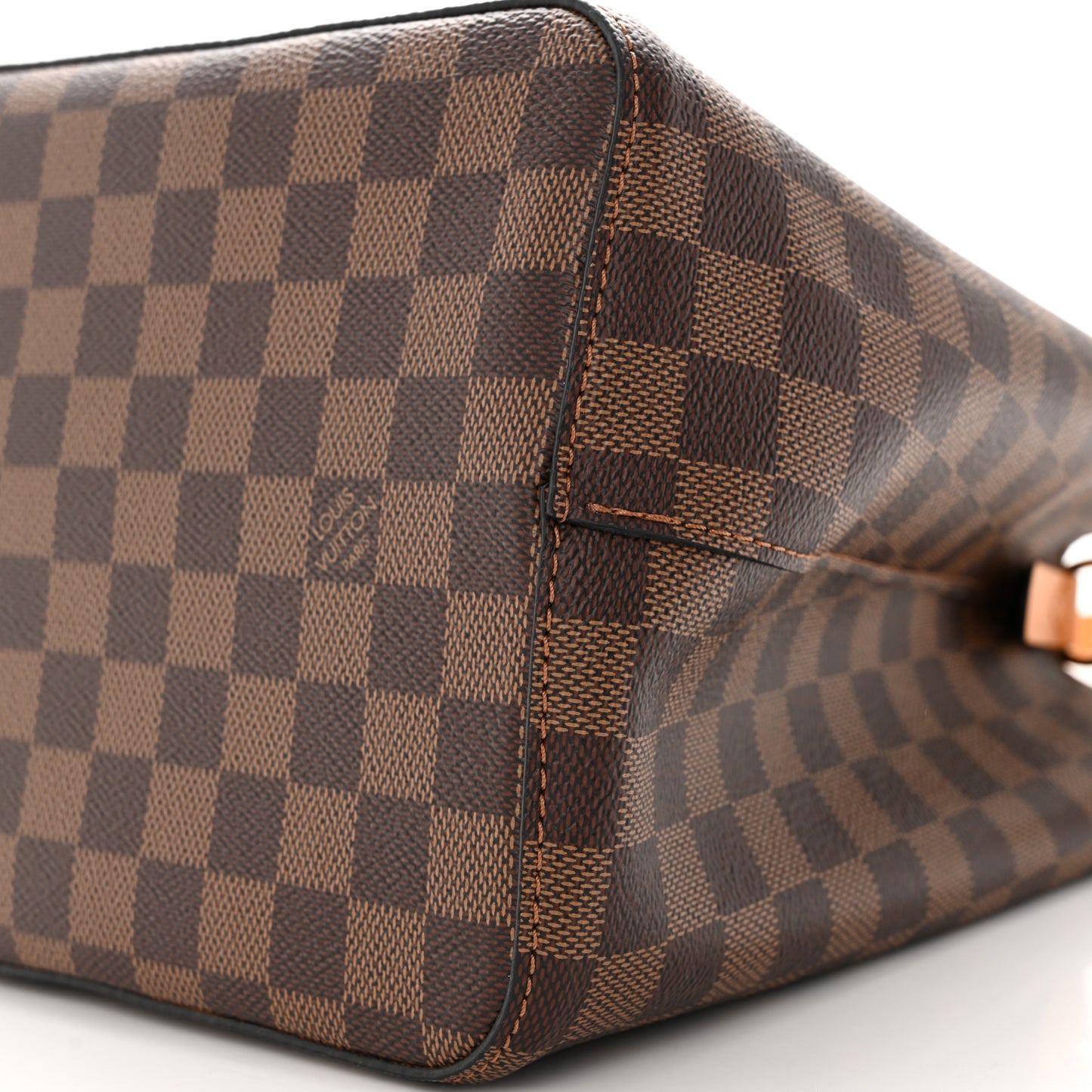 Damier Ebene Neonoe MM Safran