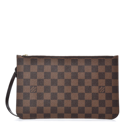 Louis Vuitton Damier Ebene Neverfull MM GM Pochette 1 of 6