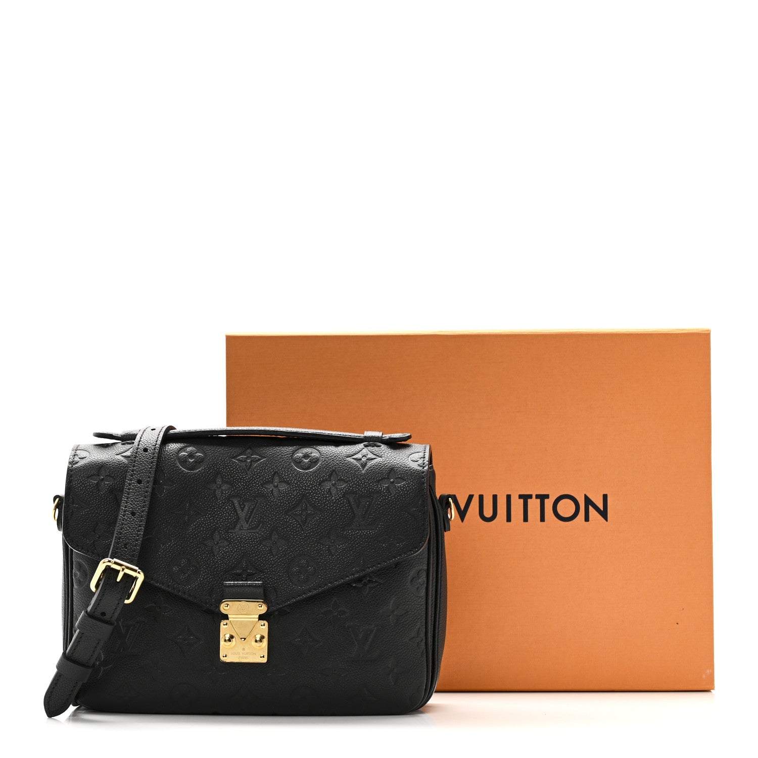 Louis Vuitton Empreinte Pochette Metis Black 10 of 10