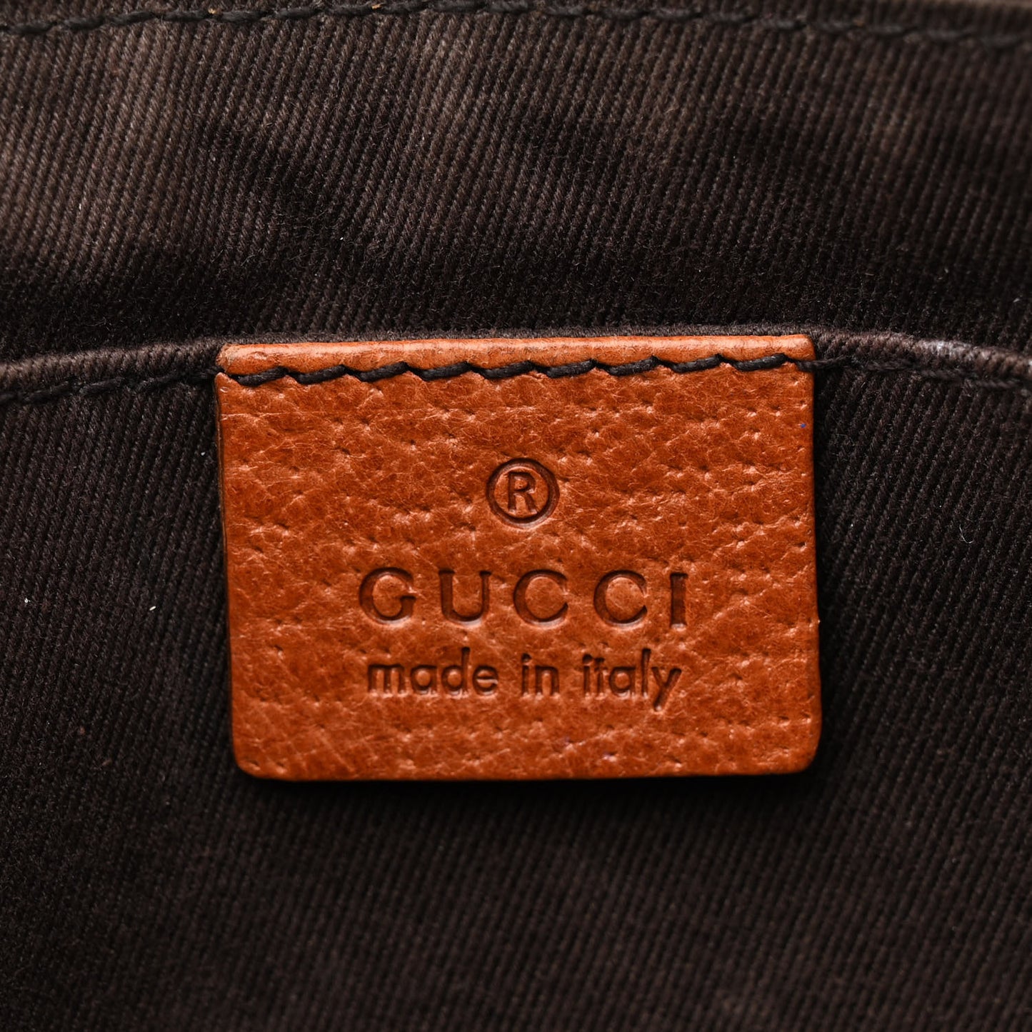Monogram Horsebit Nail Chain Pochette Orange