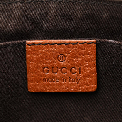Gucci Monogram Horsebit Nail Chain Pochette Orange 6 of 11