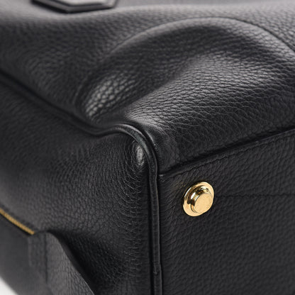 Louis Vuitton Taurillon Dora Ultra Soft MM Black 10 of 11