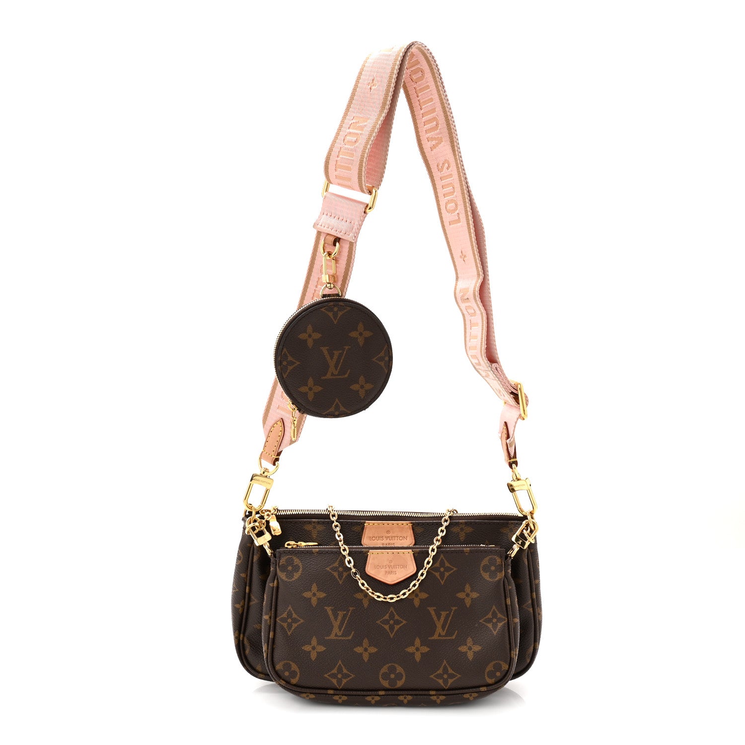 Louis Vuitton Monogram Multi Pochette Accessories Rose Clair 1 of 11