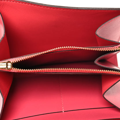 Hermes Allegro Constance Compact Passant Glow Wallet Rose Lipstick 5 of 8