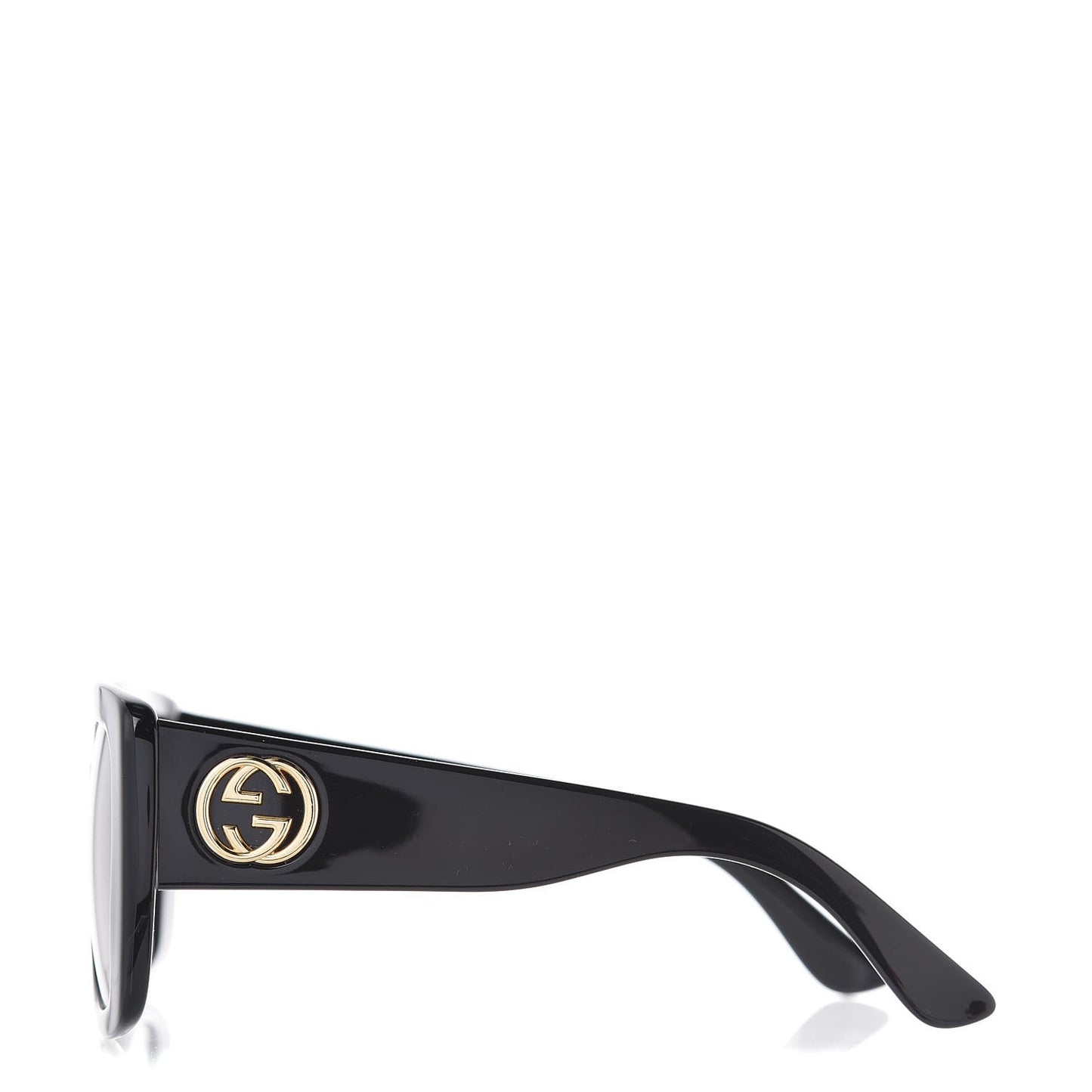 Acetate Square Frame Sunglasses GG3814S Black
