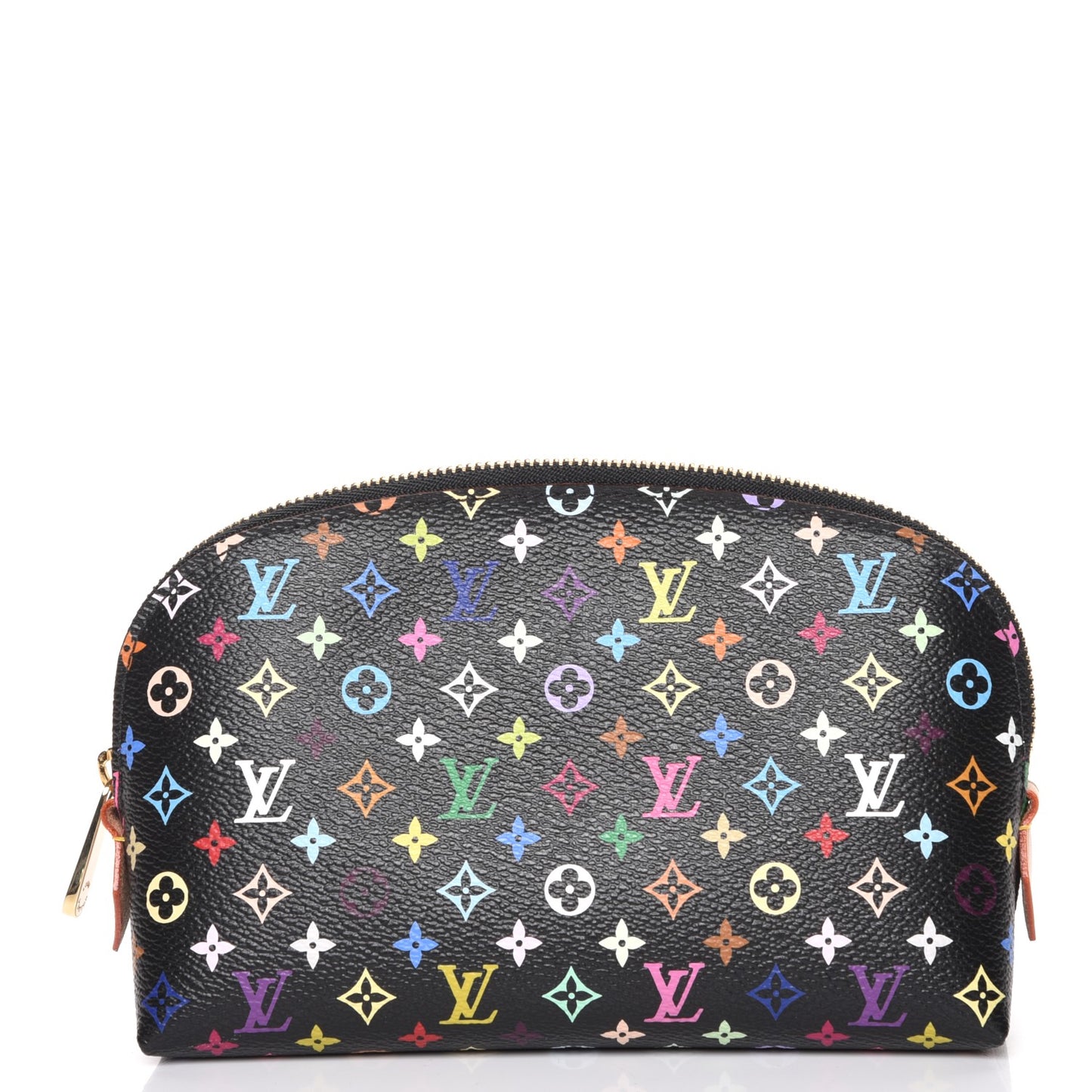 Monogram Multicolor Cosmetic Pouch Black Grenade