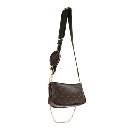 Louis Vuitton Monogram Multi Pochette Accessories Kaki 3 of 19