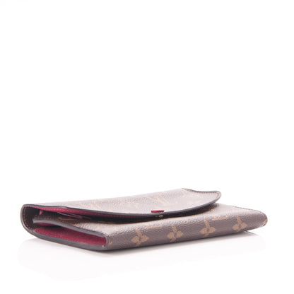 Louis Vuitton Monogram Emilie Wallet Fuchsia 4 of 7