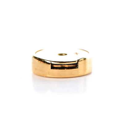 Hermes Gold Lacquered Pop H Earrings Pourpre 5 of 6
