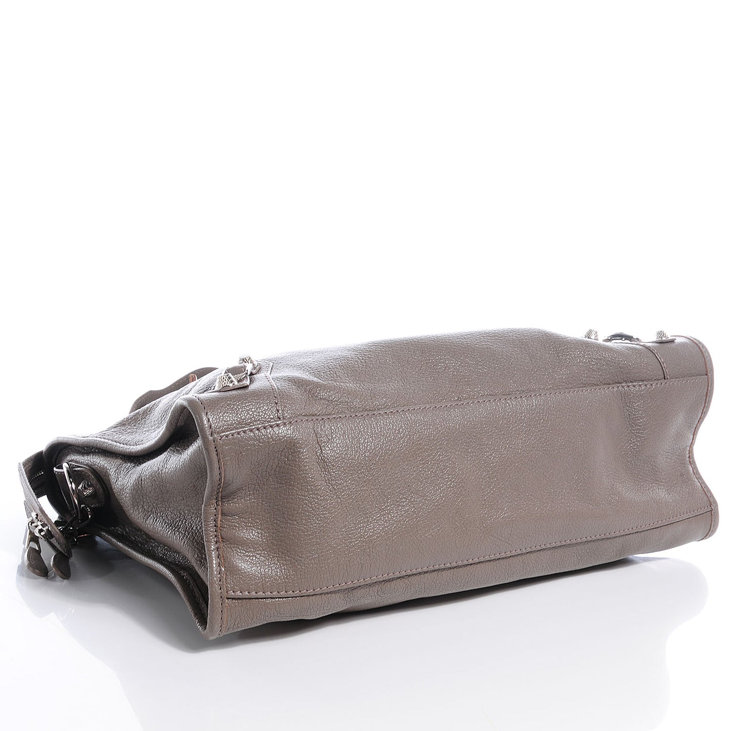 Chevre Hamilton Giant 12 Silver Hardware City Gris Poivre