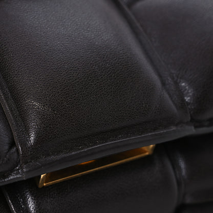 Bottega Veneta Lambskin Maxi Intreccio Padded Chain Cassette Crossbody Bag Fondant 17 of 18