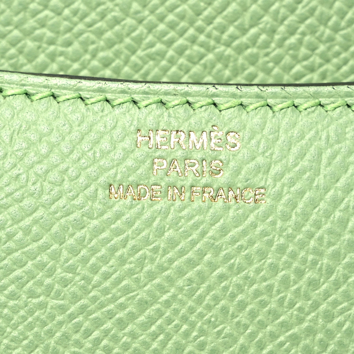 Hermes Epsom Constance 18 Vert Criquet 6 of 18