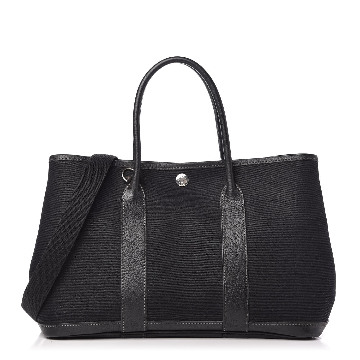 Hermes Toile Garden Party 30 TPM Black 1 of 11
