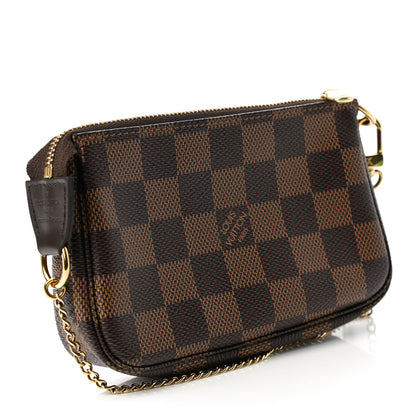 Louis Vuitton Damier Ebene Mini Pochette Accessories 3 of 7
