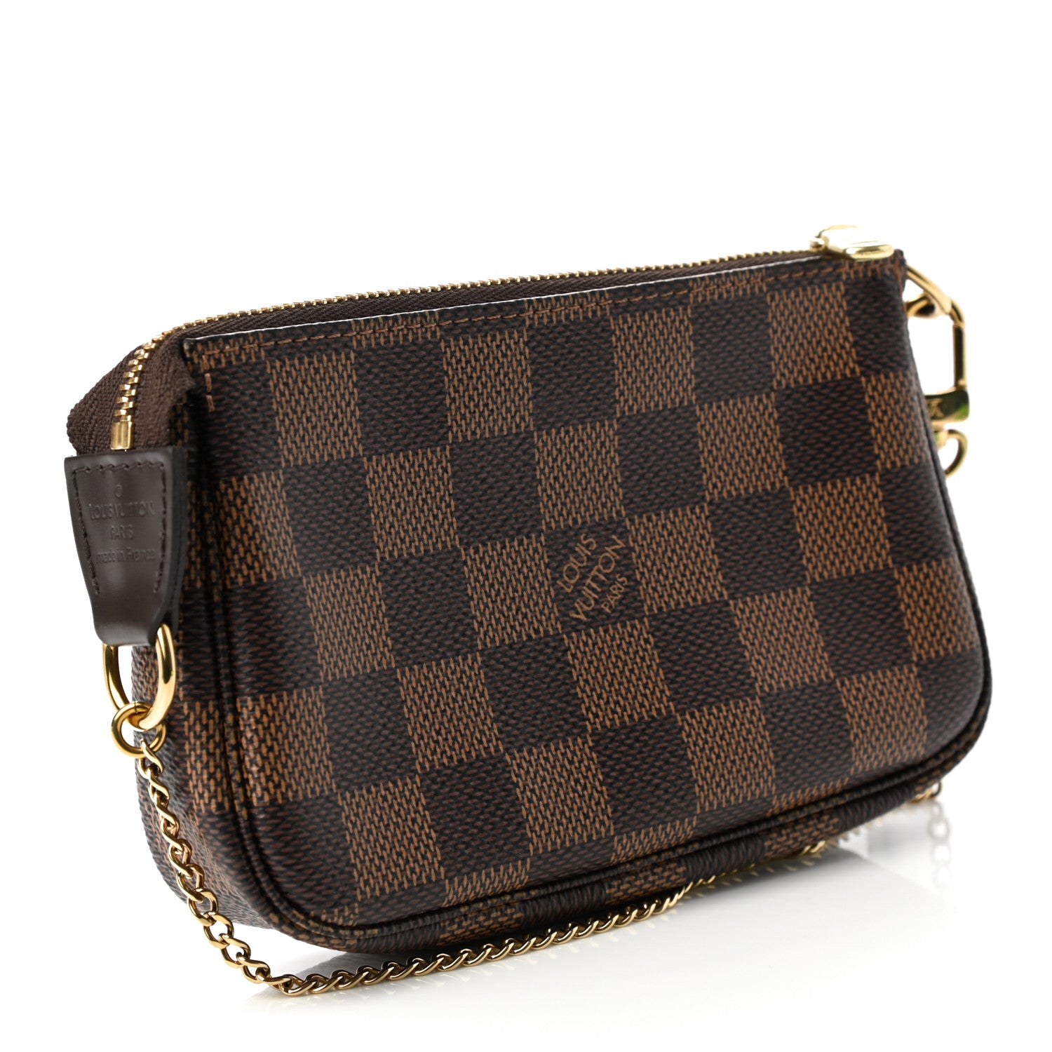 Louis Vuitton Damier Ebene Mini Pochette Accessories 2 of 6
