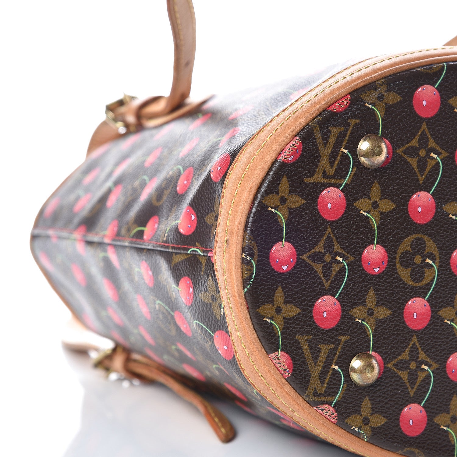 Louis Vuitton Monogram Cerises Bucket Bag 5 of 20