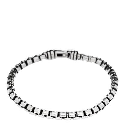 David Yurman Sterling Silver 5mm Box Chain Bracelet 1 of 5