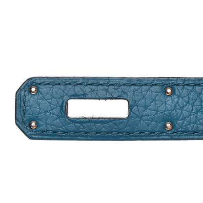 Hermes Togo Kelly Retourne 32 Bleu Izmir 14 of 35
