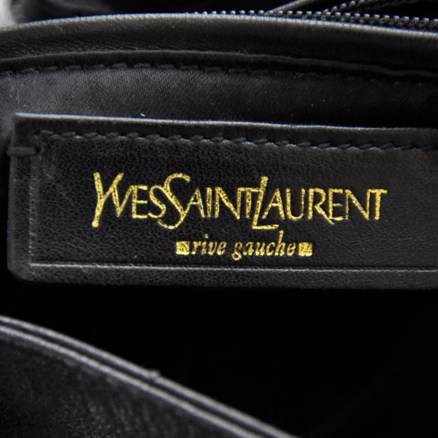 Saint Laurent Chevre Mala Mala Horn Bag Black 9 of 12
